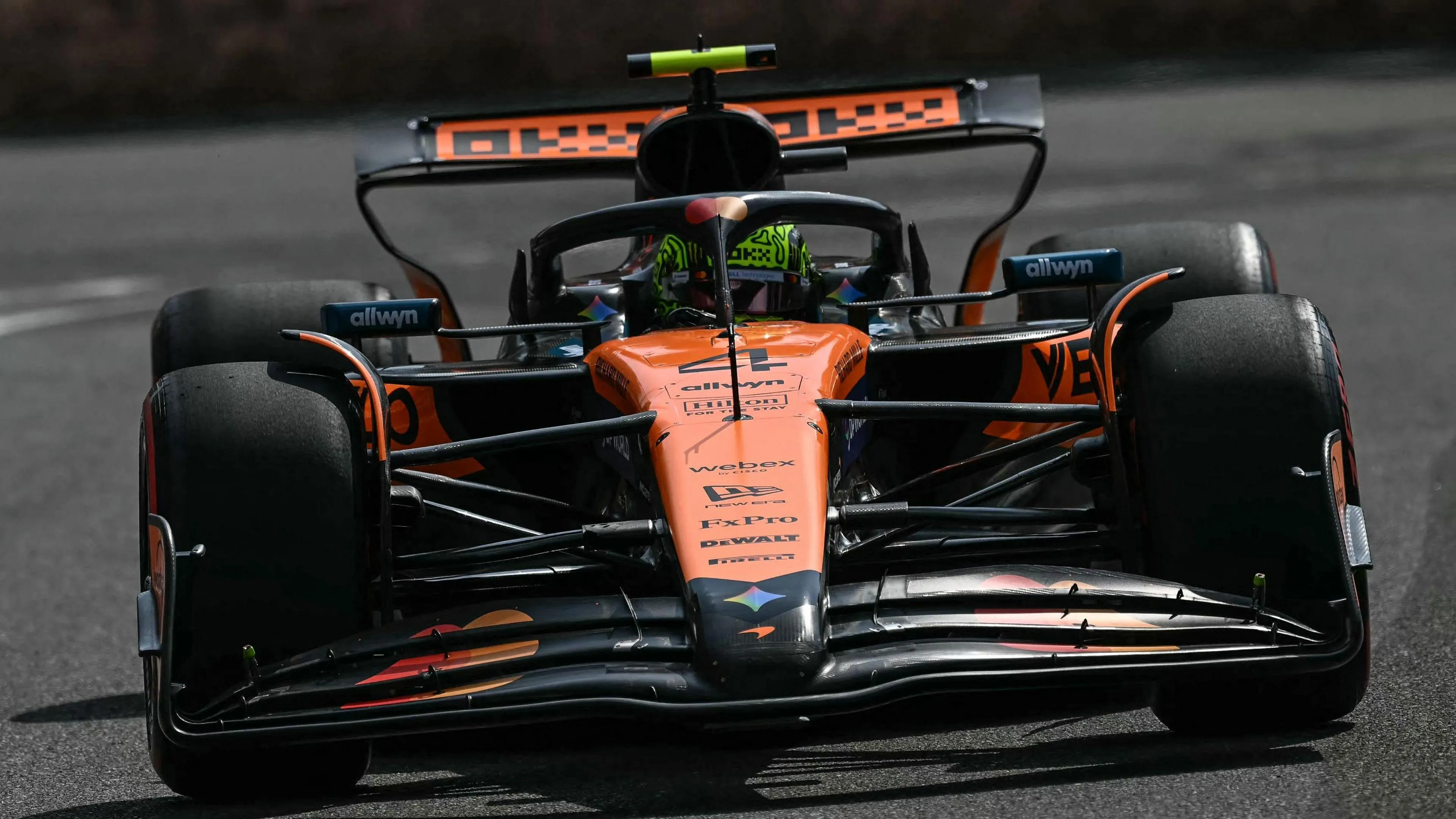 Norris Tops Piastri in Azerbaijan First Practice